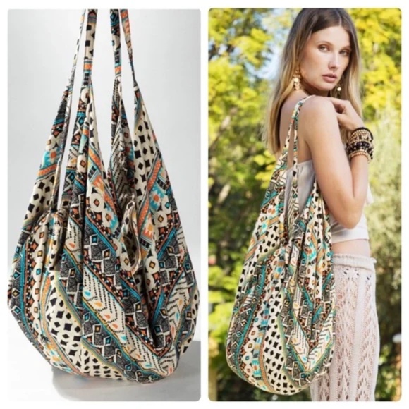 Anthropologie Handbags - Ruggine "Bohemian Rhapsody" Hobo Bag